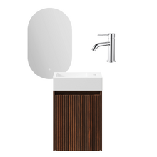 Panama 400mm Vanity Package with Mixer & LED Mirror